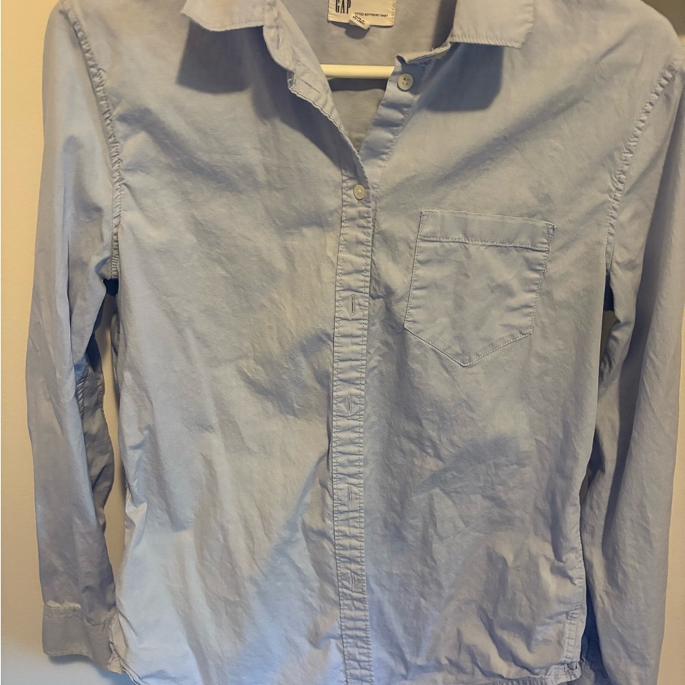 GAP Light Blue Button Down Shirt